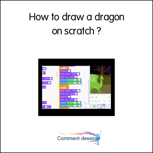 How to draw a dragon on scratch